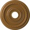 Ekena Millwork Cole PVC Medallion (Canopies up to 4 1/2"), 16"OD x 3 1/2"ID x 1"P, Metallic Vintage Gold CMP16CODVG - alternate 1